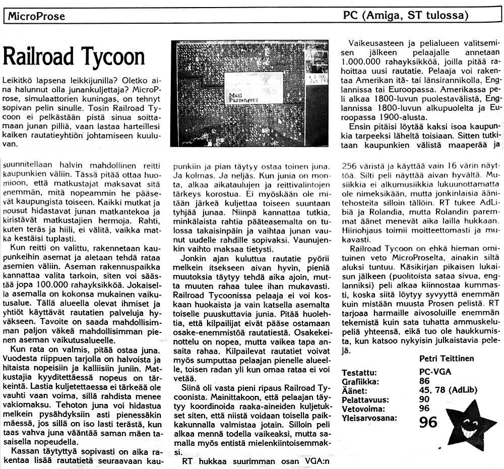 Railroad Tycoon